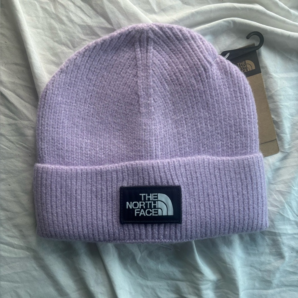 The North Face Light Purple Beanie